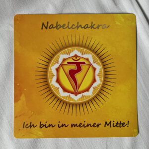 Solarplexus Chakra Karte Nabelchakra